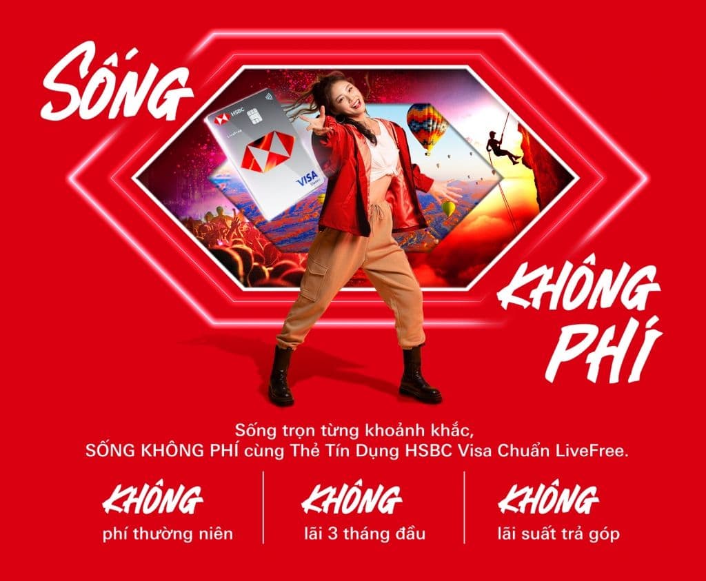 HSBC Introduces LiveFree Card for Vietnam’s Young Generation